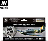 Vallejo val71147 - Model Air - RAF & Faa Fleet Air Arm 1939-45 Color Set 8 x 17 ml