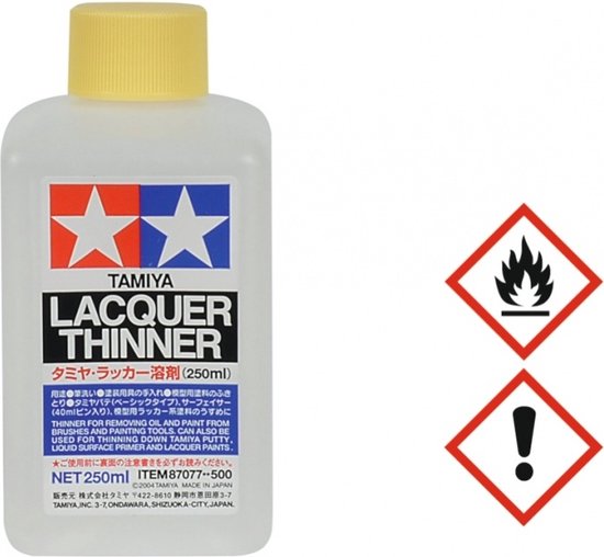 Tamiya 87077 - Lacquer Thinner 250 ml