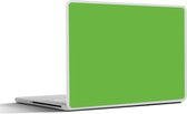 Laptop sticker - 15.6 inch - Groen - Kleuren - Natuur - 36x27,5cm - Laptopstickers - Laptop skin - Cover