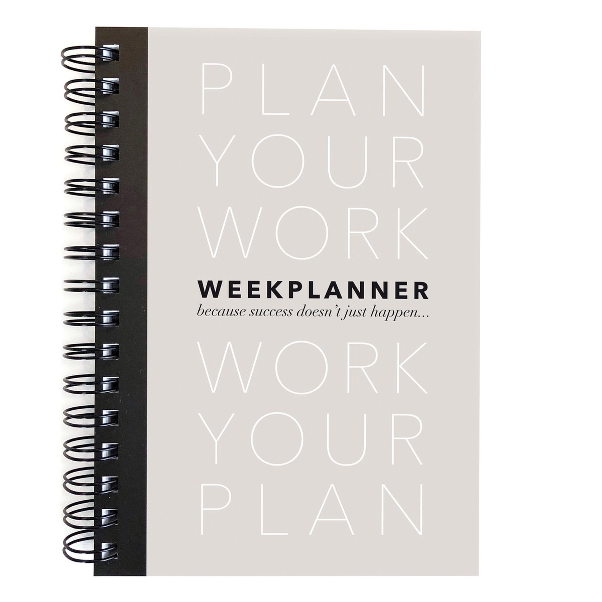 Vormgevoel - Planner Plan your Work A5 + kaart - Weekplanner - TODO Planner - Vormgevoel