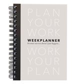 Vormgevoel - Planner Plan your Work A5 + kaart - Weekplanner - TODO Planner