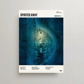 Anime Poster - Spirited Away Poster - Minimalist Poster A3 - Spirited Away Merchandise - Vintage Posters - Manga - 2