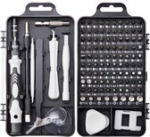 Flanner® Reparatieset 115 Stk – Mini Precisie Schroevendraaier Set voor Elektronica – Smartphone & Tablet Reparatie Set geschikt voor Apple & Android