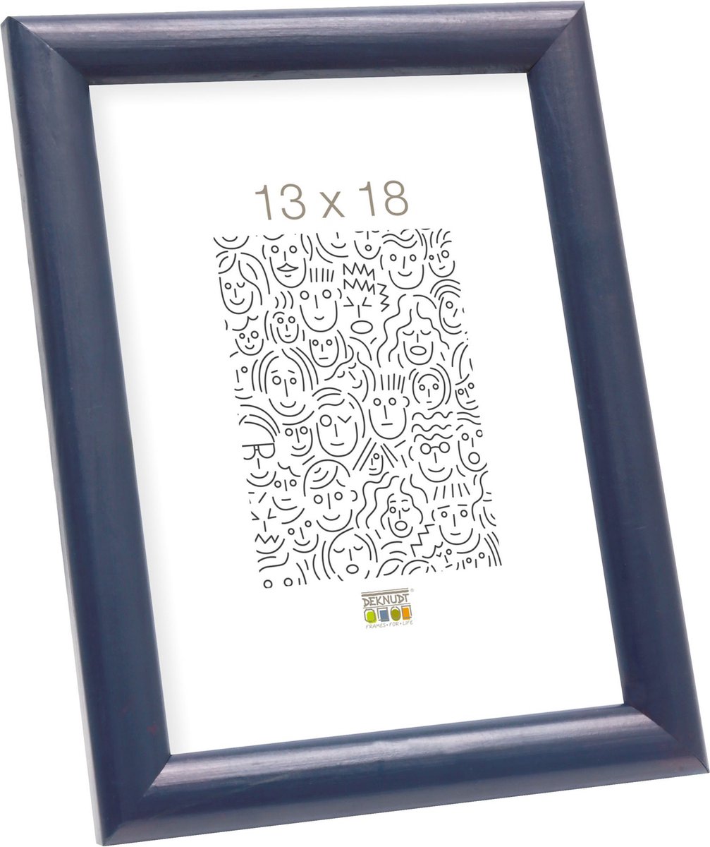 Deknudt Frames fotolijst S40CL6 - blauw - voor foto: 13x18 cm