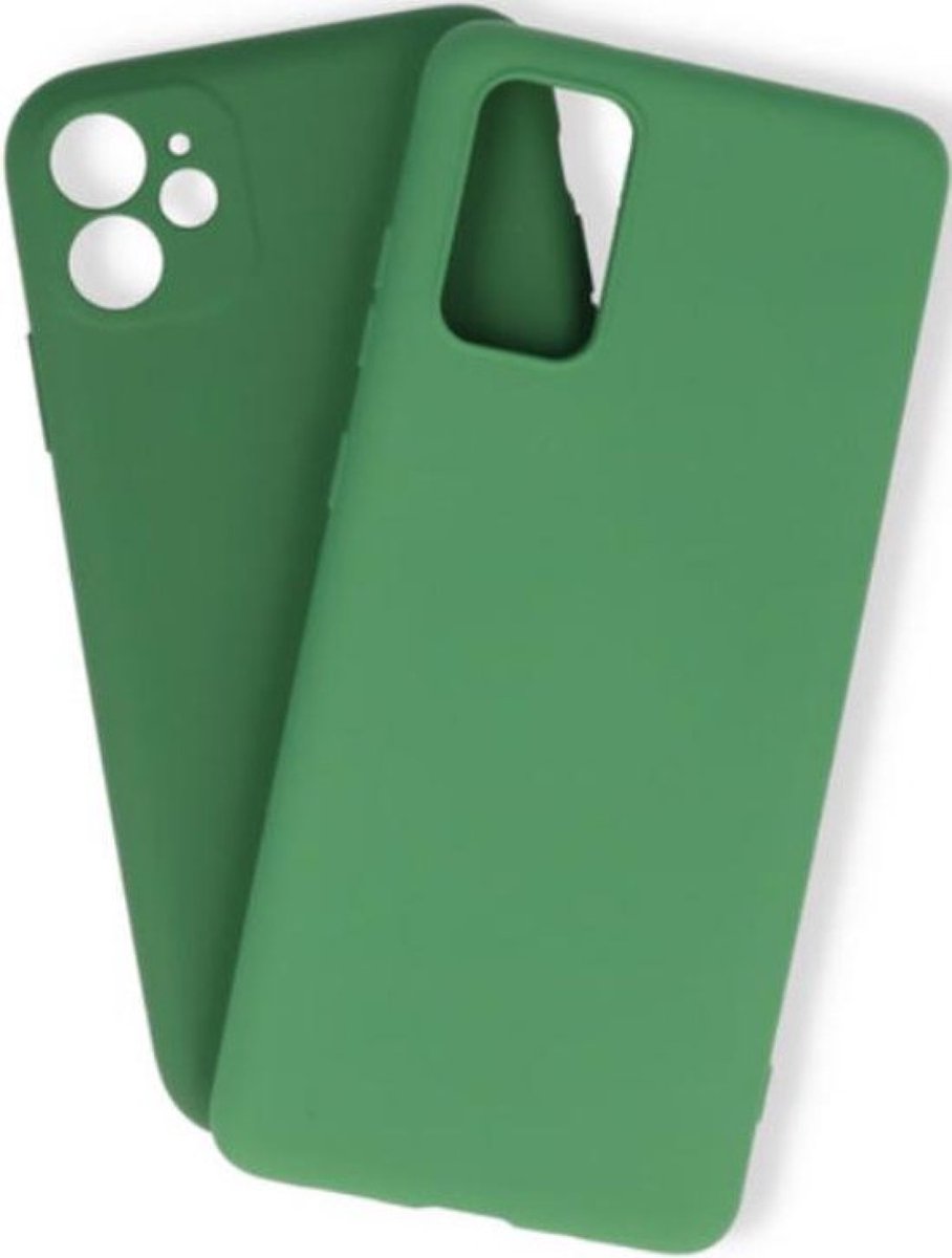 iPhone 11 licht - groen - achterkant