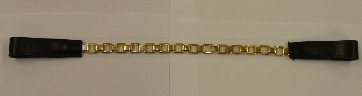 558 HB Frontriem golden chain Pony