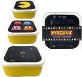 Pac-Man brooddoos snackdoosjes set van 3 - Puckator