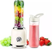 Retro Blender - Blender To Go - Smoothie Maker - Inclusief Twee Flessen - Blender Smoothie