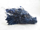 Orgone / orgonite/ orgoniet draak / drakenschedel lapis lazuli