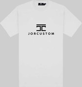 JORCUSTOM Trademark Slim Fit T-Shirt - Wit - Volwassenen - Maat L