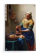 Walljar - Johannes Vermeer - Het Melkmeisje II - Muurdecoratie - Plexiglas schilderij