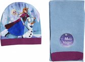 winterset Frozen junior acryl blauw/paars 2-delig