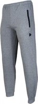 joggingbroek met rits heren lichtgrijs maat XL