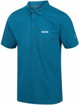 polo Sinton heren katoen groenblauw maat XXL