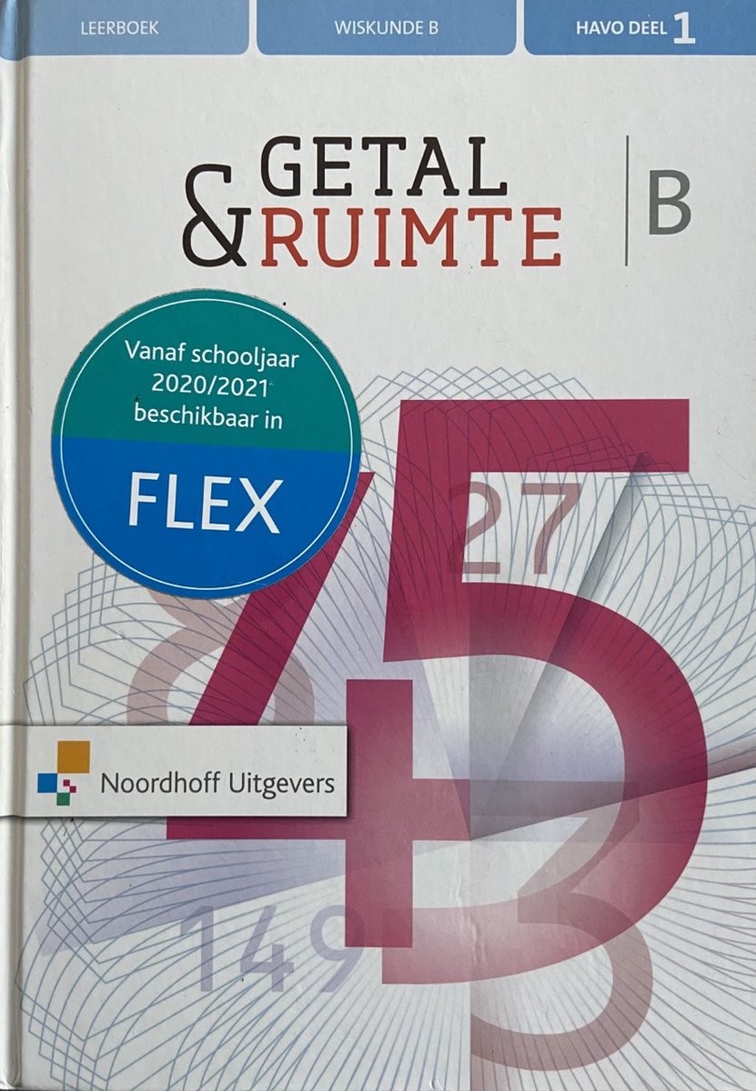 Getal en Ruimte 12e ed havo wiskunde B deel 1, Noordhof 9789001574789 Boeken bol Getal en Ruimte 12e ed havo wiskunde B deel 1, Noordhof 9789001574789 Boeken bol