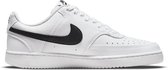 Nike Court Vision Low Next Nature Dames Sneakers - White/Black
