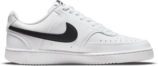 Nike Court Vision Low Next Nature Dames Sneakers - White/Black - Maat 38.5