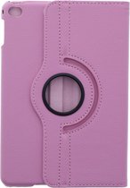 LuxeBass Apple iPad Mini 4 / 5 2019 Draaibaar Hoesje met stylus pen Multi stand Case - Licht roze