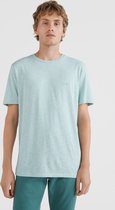 O'Neill T-Shirt Men MINI STRIPE T-SHIRT Aquifer Xs - Aquifer 50% Katoen, 25% Viscose, 25% Polyester Round Neck