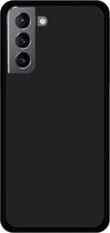 DrPhone SC5 - Siliconen Soft Gel Case – Geschikt voor Galaxy S22 – Zwart