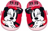 pantoffels Minnie Mouse polyester rood maat 34/35