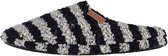 pantoffels Home Slippers heren textiel blauwgrijs mt 43-44