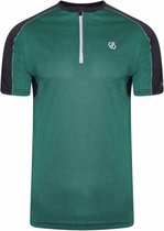 fietsshirt Aces II heren polyester groen maat XL