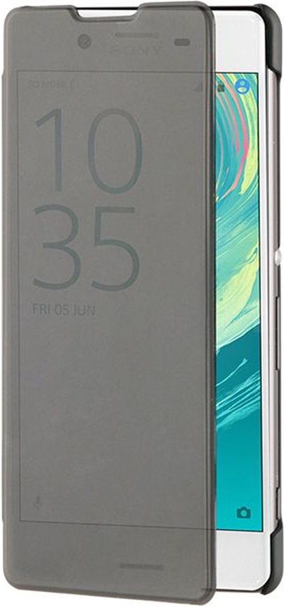 Roxfit Flip Book case Pro-2 Black voor: Xperia XA