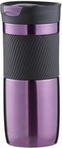 drinkfles Byron 470 ml RVS violet/zwart