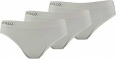 ondergoed Seamless Briefs dames katoen wit 3 stuks mt S