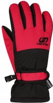handschoenen Mojo junior polyester zwart/rood maat 8