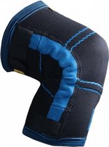 kniebandage Compression blauw maat S per stuk