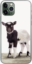 Geschikt voor iPhone 11 Pro hoesje - Geit - Dieren - Kinderen - Jongens - Meisjes - Siliconen Telefoonhoesje