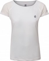 sportshirt Defy dames polyester wit maat 44