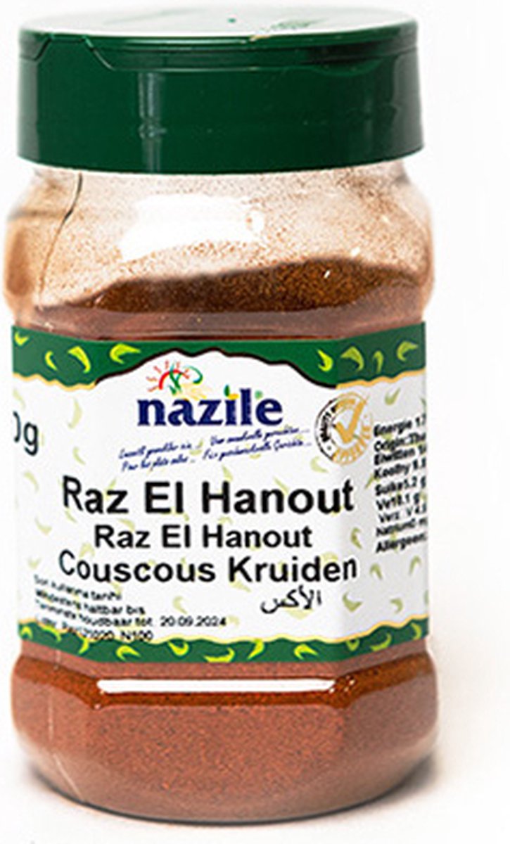 Goedkoopste Nazile Couscous (Ras El Hanout) Kruiden 2 x 150 Gram
