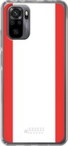 6F hoesje - geschikt voor Xiaomi Redmi Note 10 Pro -  Transparant TPU Case - FC Emmen #ffffff