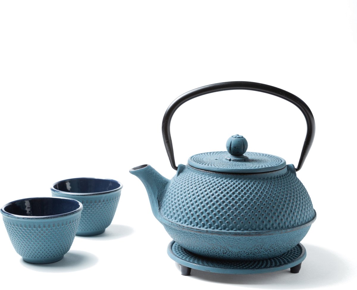 Spode Portmeirion Morris & Co Thee voor twee set theepot en 2