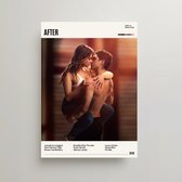 After Poster - Minimalist Filmposter A3 - After Movie Poster - After Merchandise - Vintage Posters