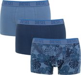 Diesel damien 3P leafs blauw - M