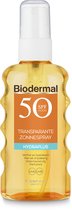 Bol.com Biodermal Zonnebrand - Hydraplus - Transparante zonnespray - zonnebrand spray SPF 50 - 175ml aanbieding
