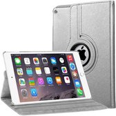 P.C.K. Hoesje/Boekhoesje/Bookcover/Bookcase/Book draaibaar zilver geschikt voor Apple iPad Air 10.9 (2022) MET PEN