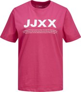 JJXX JXANNA SS REG EVERY BIG LOGO TEE SN Dames T-shirt - Maat S