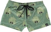 Beach & Bandits - UV-zwemshorts voor kinderen - Let It Leaf - Grün - maat 128-134cm