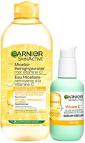 Garnier Serum en Reinigingswater Pakket