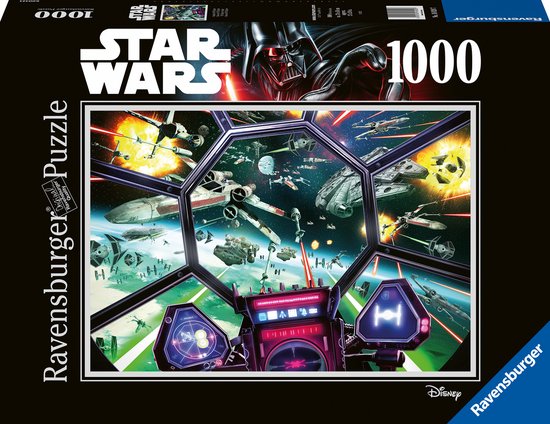 Ravensburger puzzle Star Wars TIE Fighter Cockpit - Puzzle - 1000 pièces |  bol
