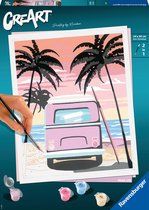 Ravensburger CreArt Beach Life - Schilderen op nummer voor volwassenen - Hobbypakket