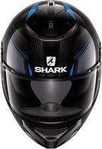 Shark - Spartan Carbon Silicium - Zwart/Blauw - Maat Small