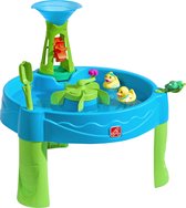Step2 Watertafel Duck Dive in Blauw met 6-delig accessoireset - Waterspeelgoed voor kind - Activiteitentafel met water voor de tuin