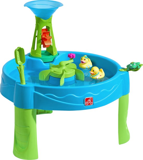 Step2 Duck Dive Table d'eau avec 6 accessoires Table de jeu enfant à