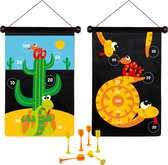 Scratch Active Play: MAGNETISCHE DARTS Slangen 36x55cm, 2-zijdig bedrukt, in tube, 5+